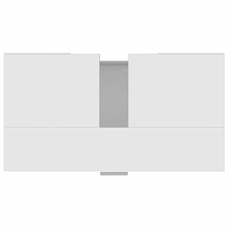 Bathroom Cabinet White 60x32x53.5 cm Engineered Wood