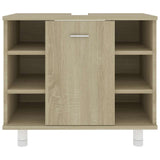 Bathroom Cabinet Sonoma Oak 60x32x53.5 cm Engineered Wood