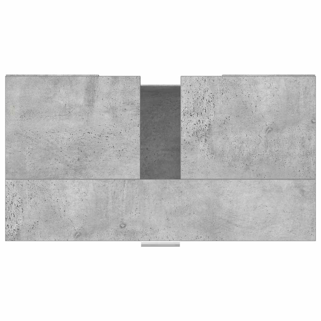 Bathroom Cabinet Concrete Grey 60x32x53.5 cm Engineered Wood