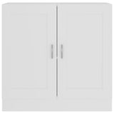 Book Cabinet White 82.5x30.5x80 cm Engineered Wood