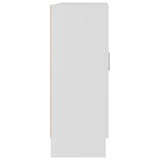 Book Cabinet White 82.5x30.5x80 cm Engineered Wood