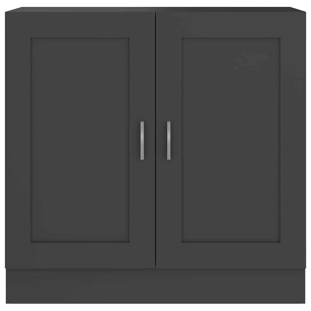 Book Cabinet Grey 82.5x30.5x80 cm Engineered Wood