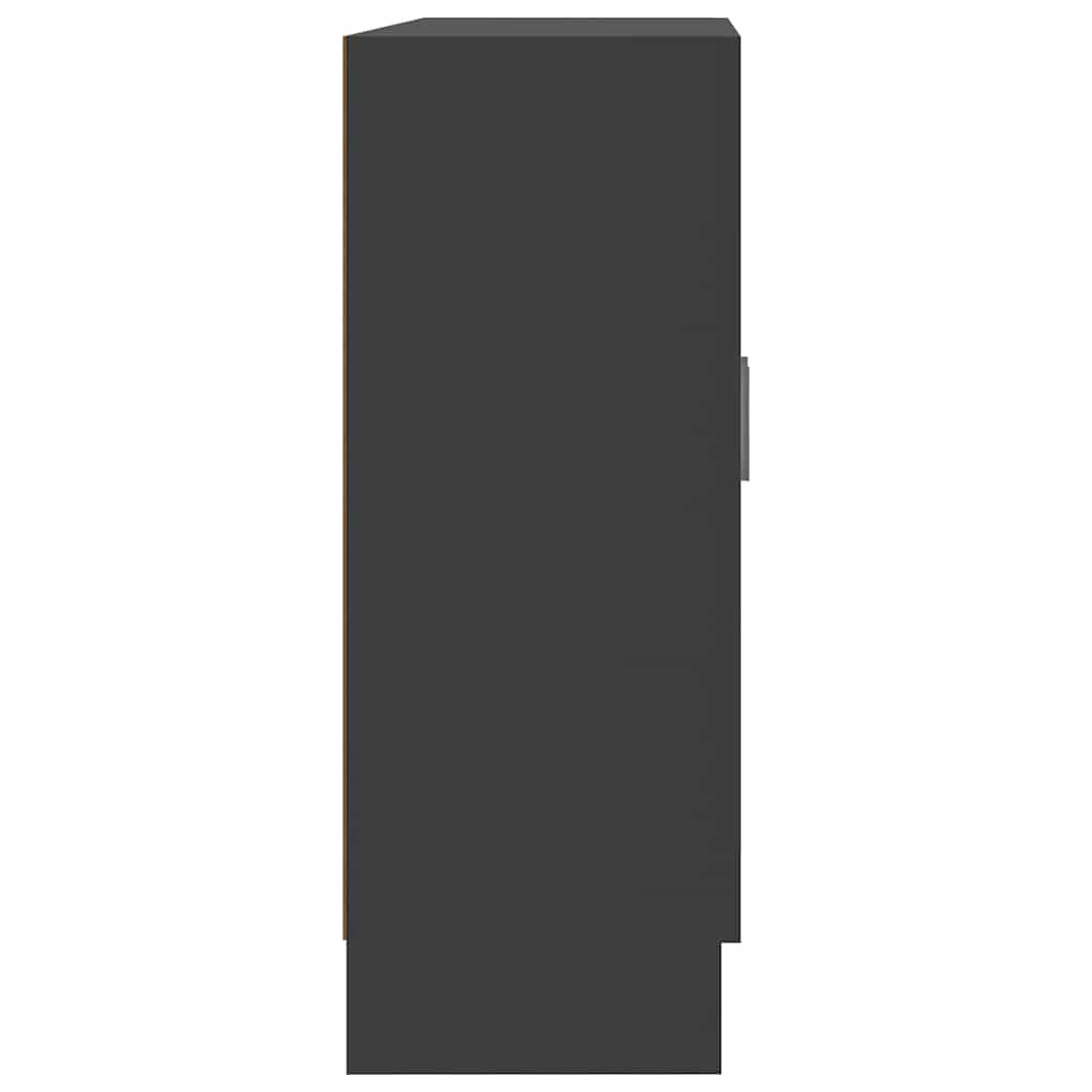 Book Cabinet Grey 82.5x30.5x80 cm Engineered Wood