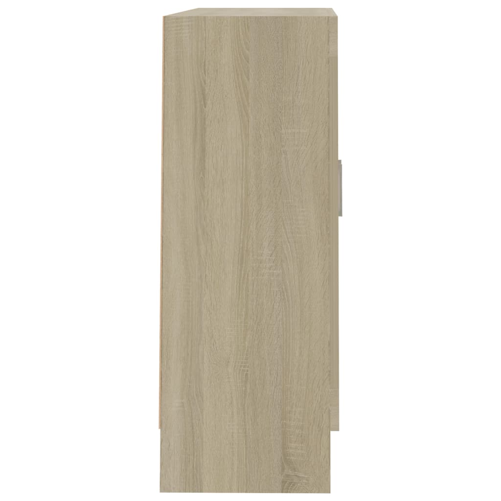 Book Cabinet Sonoma Oak 82.5x30.5x80 cm Engineered Wood