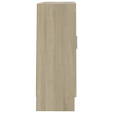 Book Cabinet Sonoma Oak 82.5x30.5x80 cm Engineered Wood