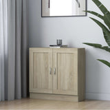 Book Cabinet Sonoma Oak 82.5x30.5x80 cm Engineered Wood