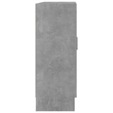 Book Cabinet Concrete Grey 82.5x30.5x80 cm Engineered Wood