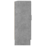Book Cabinet Concrete Grey 82.5x30.5x80 cm Engineered Wood - Close-Up Angle