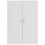 Book Cabinet White 82.5x30.5x115 cm Engineered Wood