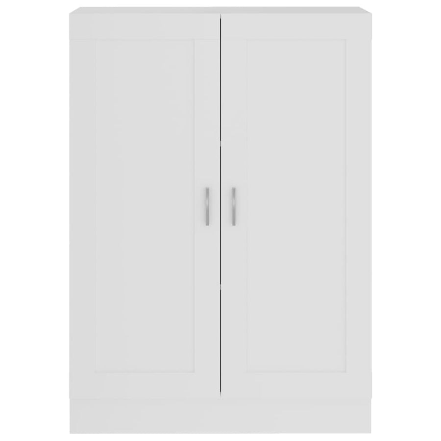 Book Cabinet White 82.5x30.5x115 cm Engineered Wood
