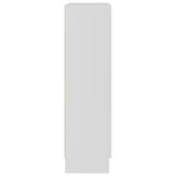 Book Cabinet White 82.5x30.5x115 cm Engineered Wood