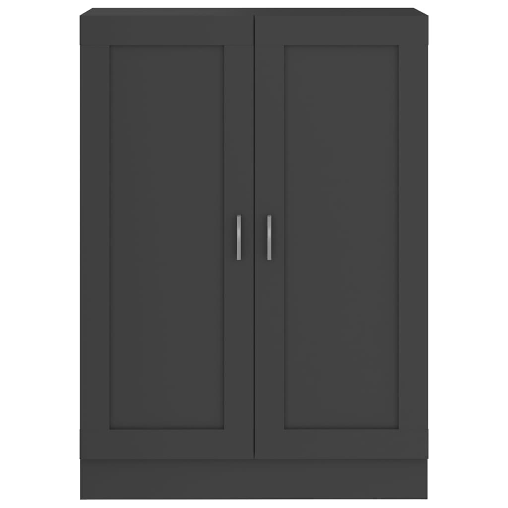 Book Cabinet Grey 82.5x30.5x115 cm Engineered Wood