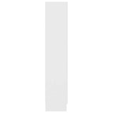 Book Cabinet White 82.5x30.5x150 cm Engineered Wood