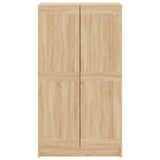 Book Cabinet Sonoma Oak 82.5x30.5x150 cm Engineered Wood - Top-Down View