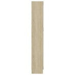 Book Cabinet Sonoma Oak 82.5x30.5x185.5 cm Engineered Wood