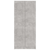 Book Cabinet Concrete Grey 82.5x30.5x185.5 cm Engineered Wood