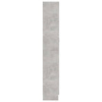 Book Cabinet Concrete Grey 82.5x30.5x185.5 cm Engineered Wood
