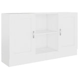Sideboard White 120x30.5x70 cm Engineered Wood - Front View