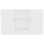 Sideboard White 120x30.5x70 cm Engineered Wood
