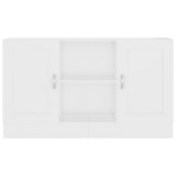 Sideboard White 120x30.5x70 cm Engineered Wood - Top-Down View