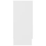 Sideboard White 120x30.5x70 cm Engineered Wood