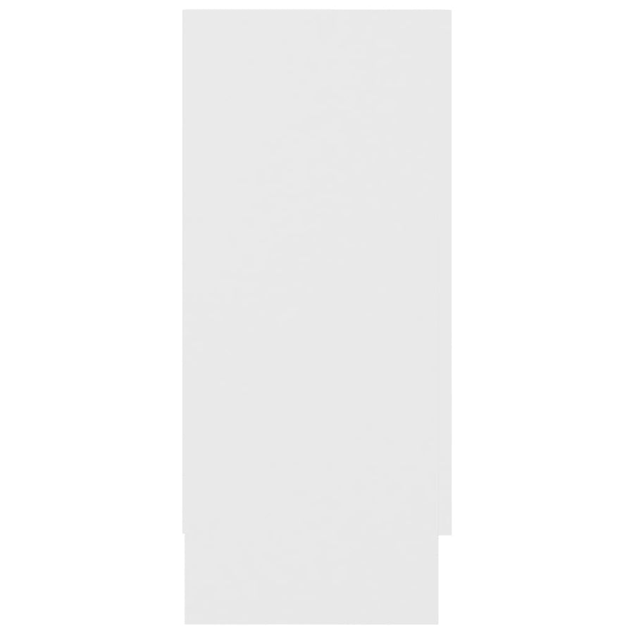 Sideboard White 120x30.5x70 cm Engineered Wood