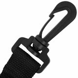 Wind Protection Band Set for Parasol Black Polypropylene