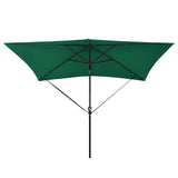 Wind Protection Band Set for Parasol Black Polypropylene