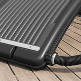 Curved Pool Solar Heating Panel 110x65 cm - Side View