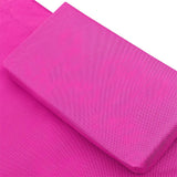 Outdoor Lounge Bed Fabric Pink - 45-Degree Angle
