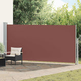 Patio Retractable Side Awning 600x170 cm Brown