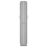 Patio Retractable Side Awning 140x1200 cm Anthracite