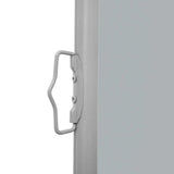 Patio Retractable Side Awning 140x1200 cm Anthracite
