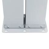 Patio Retractable Side Awning 170x1200 cm Anthracite - Close-Up Angle