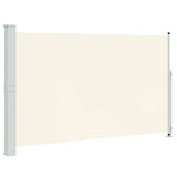 Patio Retractable Side Awning 180x300cm Cream