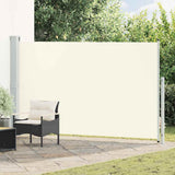 Patio Retractable Side Awning 180x300cm Cream