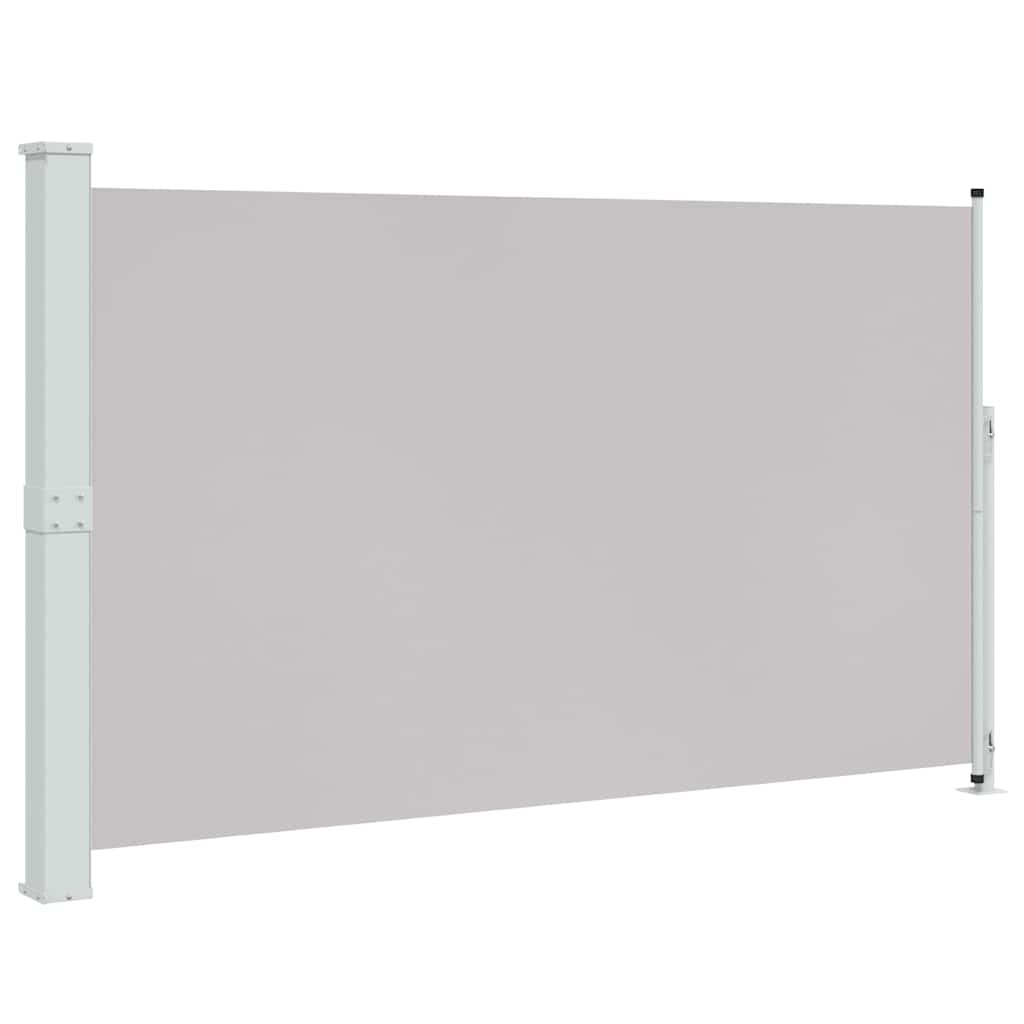 Patio Retractable Side Awning 180x300cm Grey