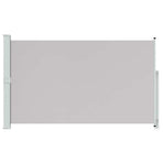 Patio Retractable Side Awning 180x314cm Grey