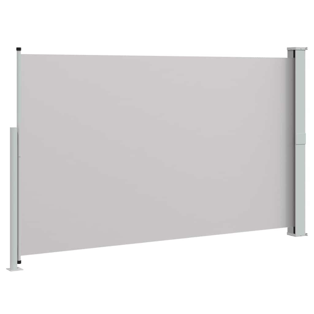 Patio Retractable Side Awning 180x300cm Grey