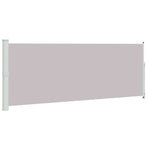 Patio Retractable Side Awning 180x514cm Grey