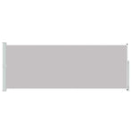 Patio Retractable Side Awning 180x514cm Grey