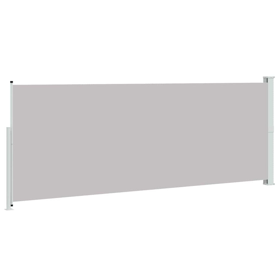 Patio Retractable Side Awning 180x514cm Grey