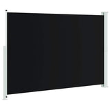 Patio Retractable Side Awning 200x300cm Black - Rear View