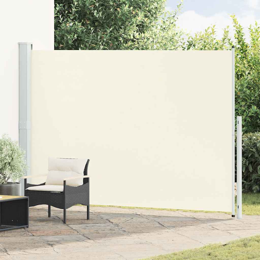 Patio Retractable Side Awning 200x300cm Cream