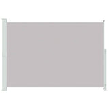 Patio Retractable Side Awning 200x314cm Grey - Top-Down View