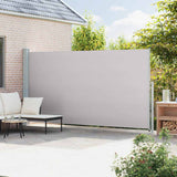 Patio Retractable Side Awning 200x500cm Grey