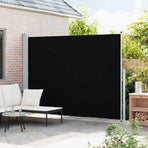 Patio Retractable Side Awning 220x314cm Black