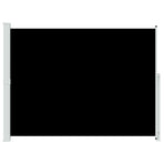 Patio Retractable Side Awning 220x314cm Black