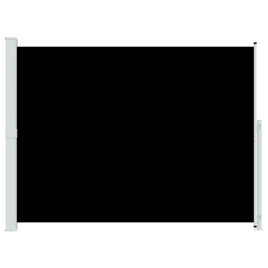 Patio Retractable Side Awning 220x314cm Black