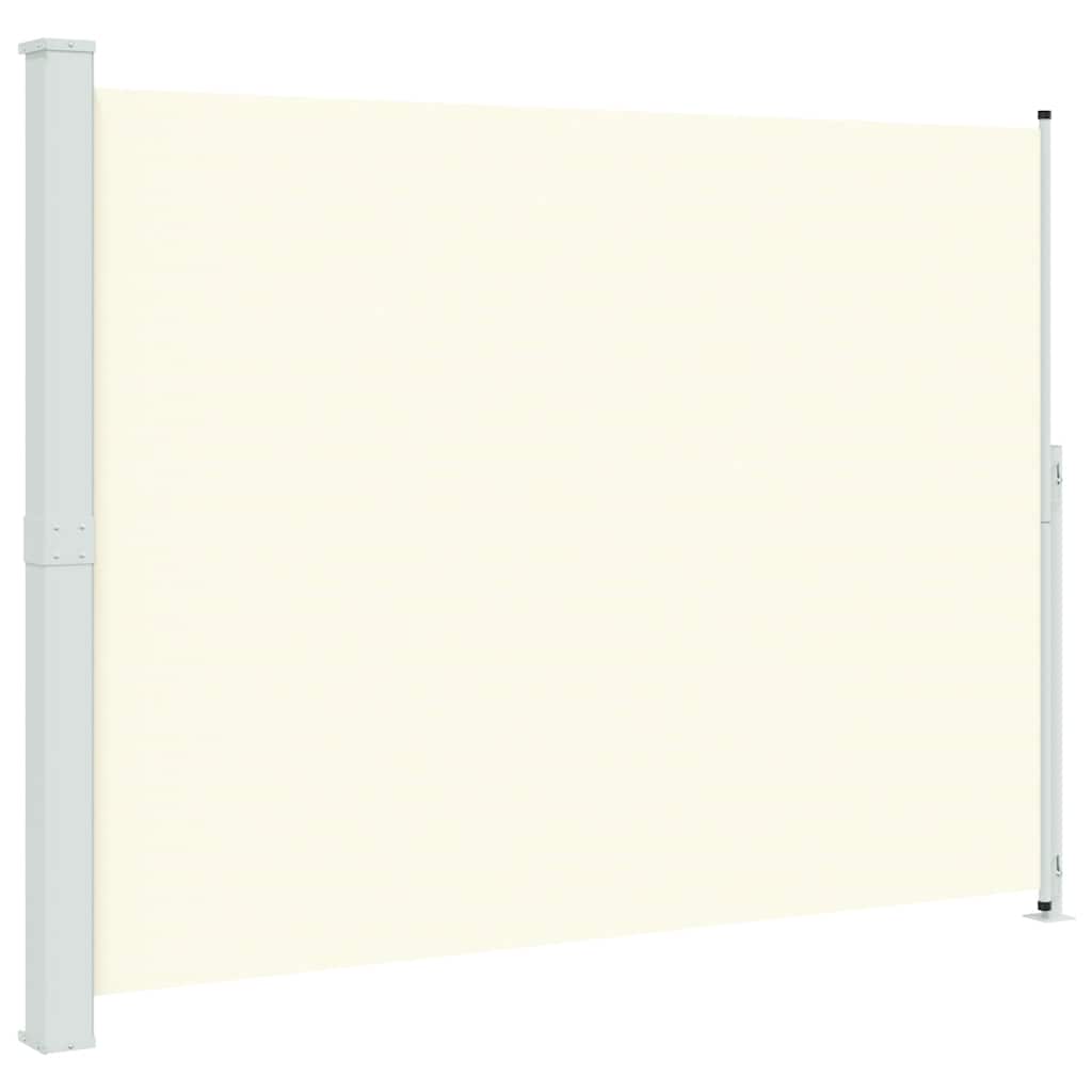 Patio Retractable Side Awning 220x300cm Cream